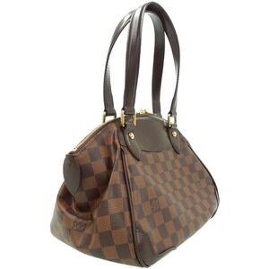 Louis Vuitton Shoulder Verona Brown Bag Ebene Semi Damier